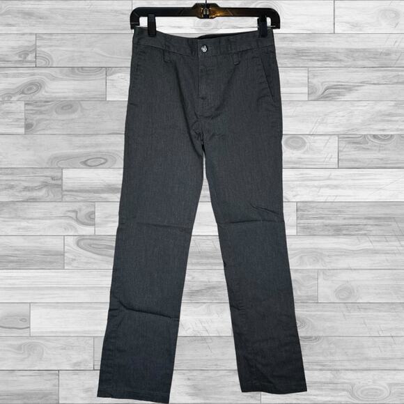 Volcom FRICKIN MODERN STRETCH CHINO PANTS - CHARCOAL HEATHER, size 27 - Picture 1 of 6